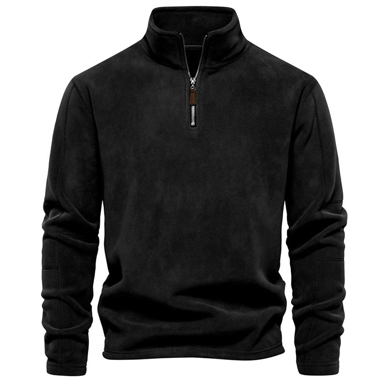 Stylish Half-Zip Long Sleeve Tops for Men