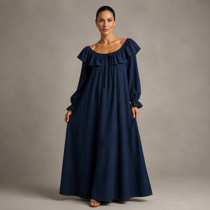 ⌛Limited-Time Offer-Women's Casual Off-Shoulder Maxi Dress