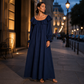 ⌛Limited-Time Offer-Women's Casual Off-Shoulder Maxi Dress