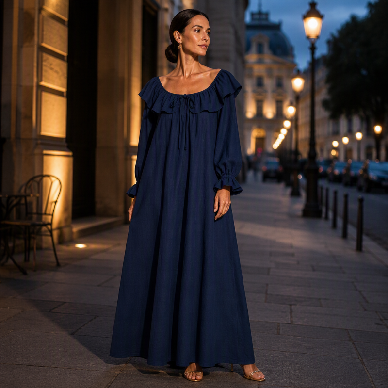 ⌛Limited-Time Offer-Women's Casual Off-Shoulder Maxi Dress