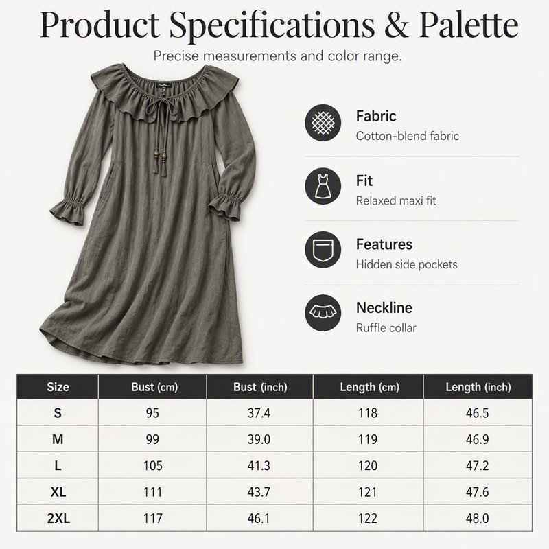 ⌛Limited-Time Offer-Women's Casual Off-Shoulder Maxi Dress