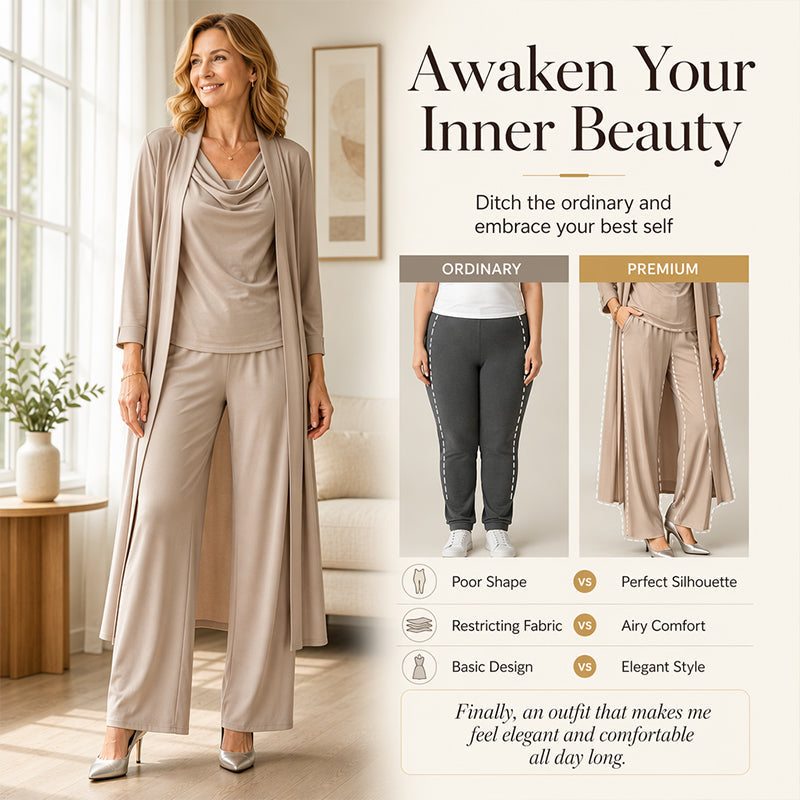 ⌛Limited-Time Offer-Women's Casual Elegant 3-Piece Set