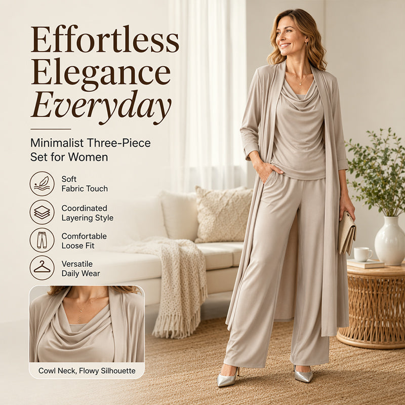 ⌛Limited-Time Offer-Women's Casual Elegant 3-Piece Set