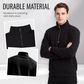 Men's Stand Collar Quarter-Zip Pullover