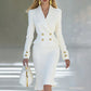 Women's Double-Breasted Blazer Dress