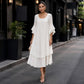 Women's Summer Loose Ruffle Sleeve Dress