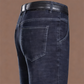 Men's Warm Lined Straight-Leg Jeans