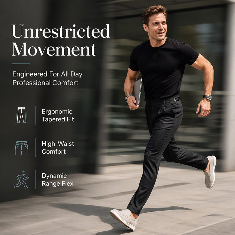 Men's Classic Slim Fit Casual Pants