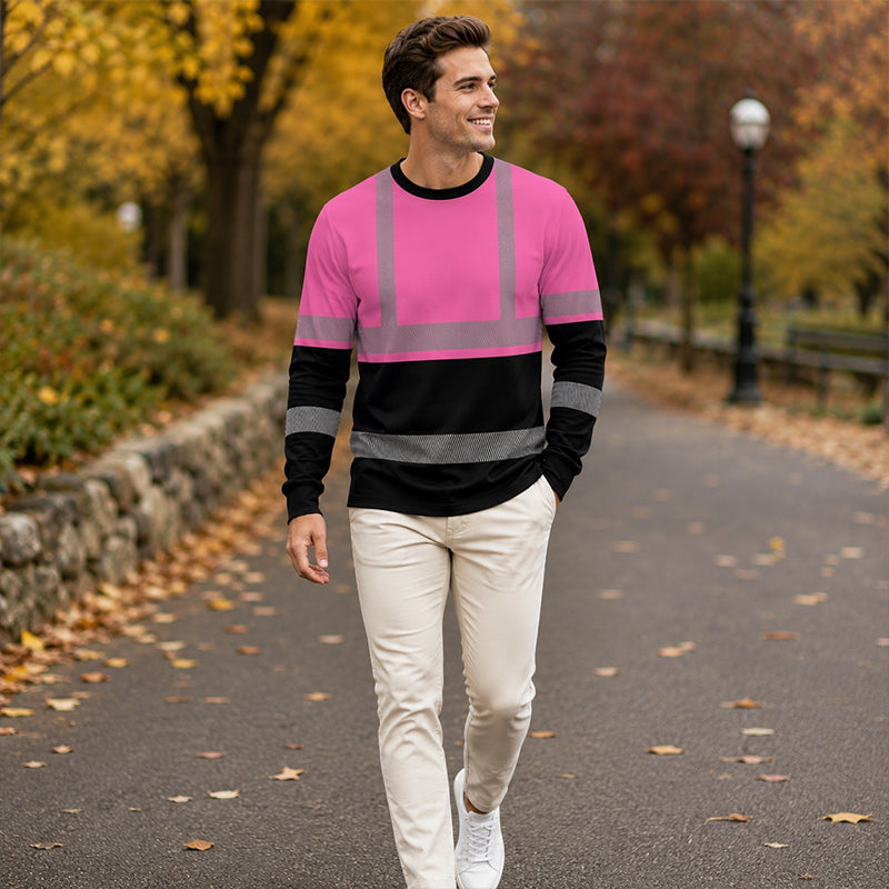 Men's Versatile Color Block Top