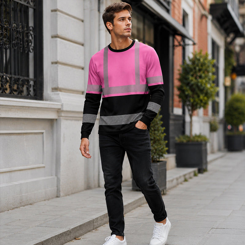 Men's Versatile Color Block Top