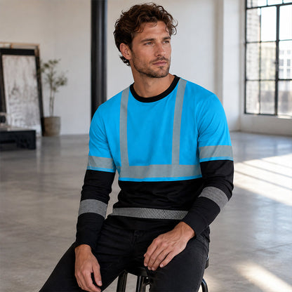 Men's Versatile Color Block Top