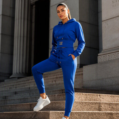 🍁New Fall Collection-Women's Cinched Waist Hoodie & Pants Set
