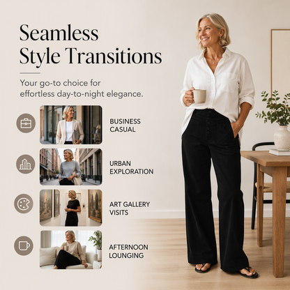 Women's Corduroy Wide Leg Pants
