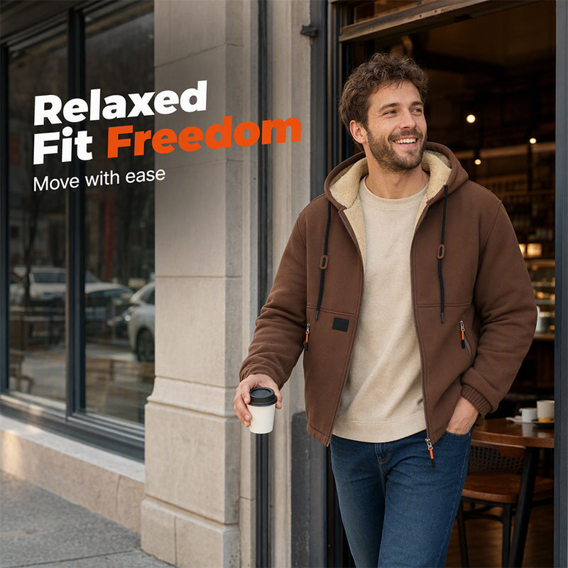 Men‘s Casual Thermal Comfort Hoodie