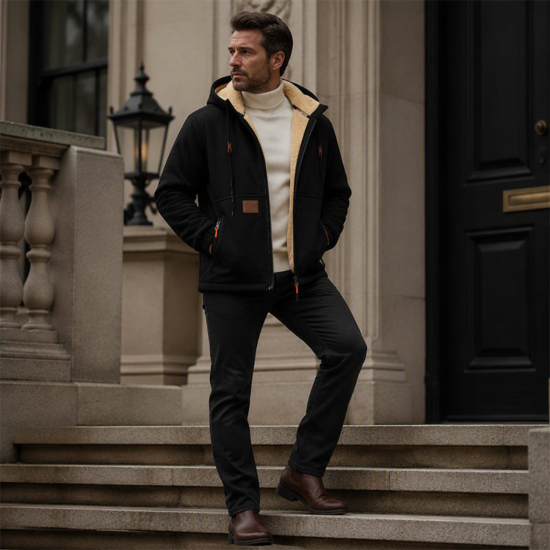 Men‘s Casual Thermal Comfort Hoodie