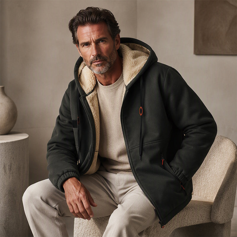 Men‘s Casual Thermal Comfort Hoodie