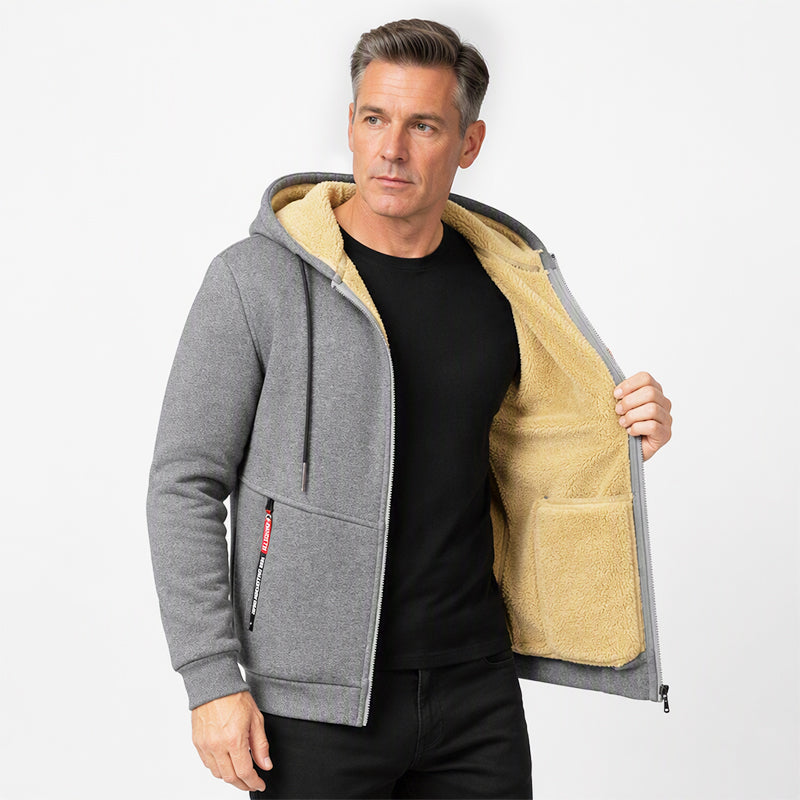 Men's Winter Warm Hooded Jacket