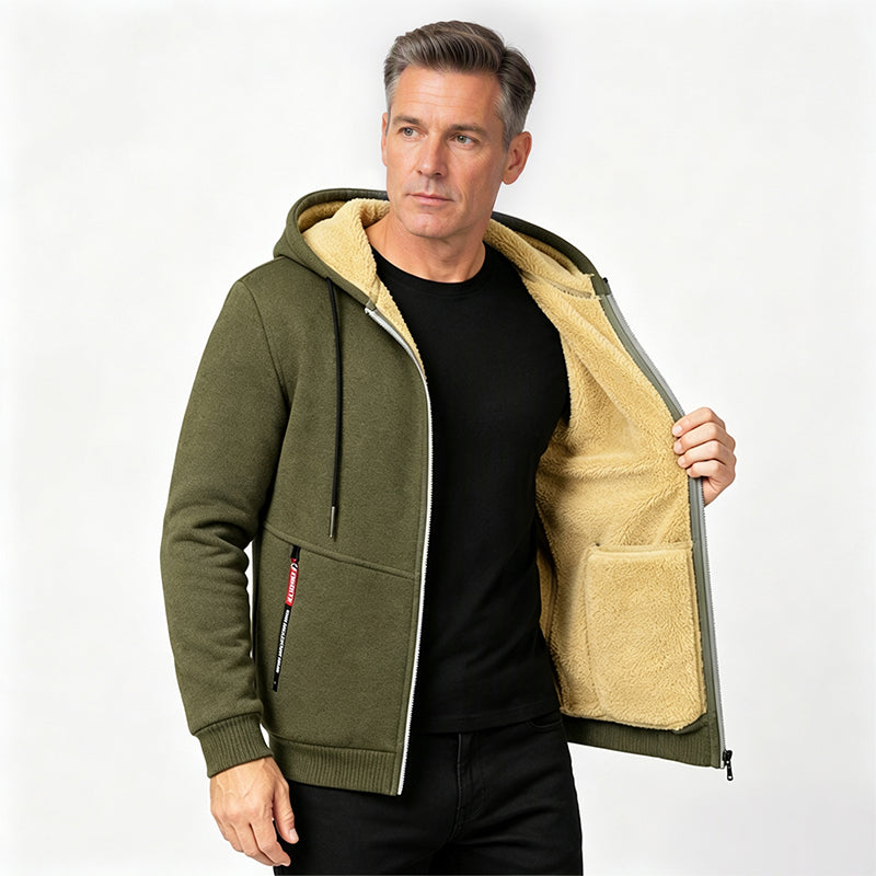 Men's Winter Warm Hooded Jacket