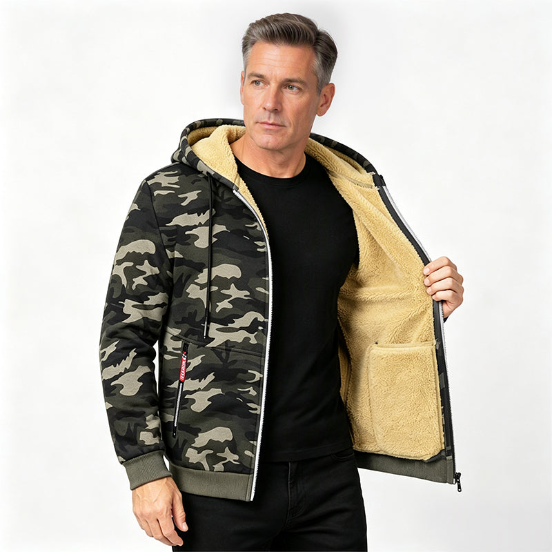 Men's Winter Warm Hooded Jacket