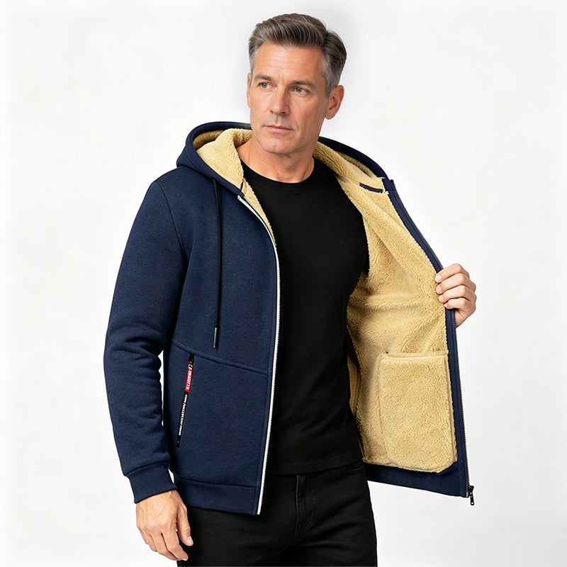 Men's Winter Warm Hooded Jacket
