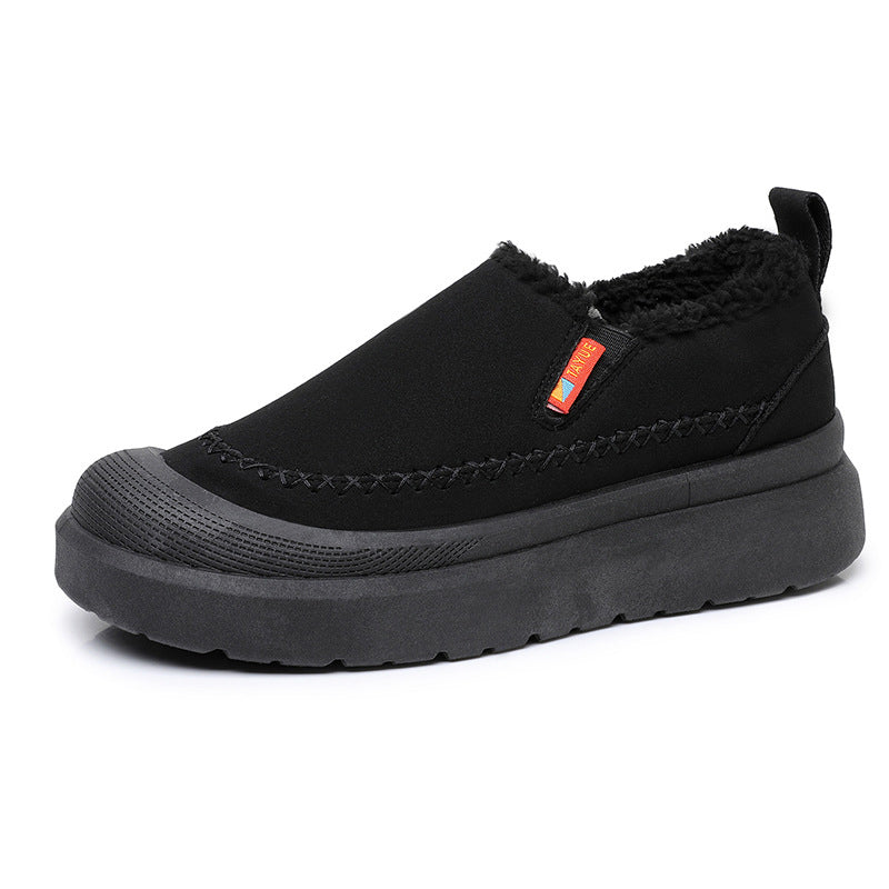 Women's Warm-Lined Slip-On Shoes