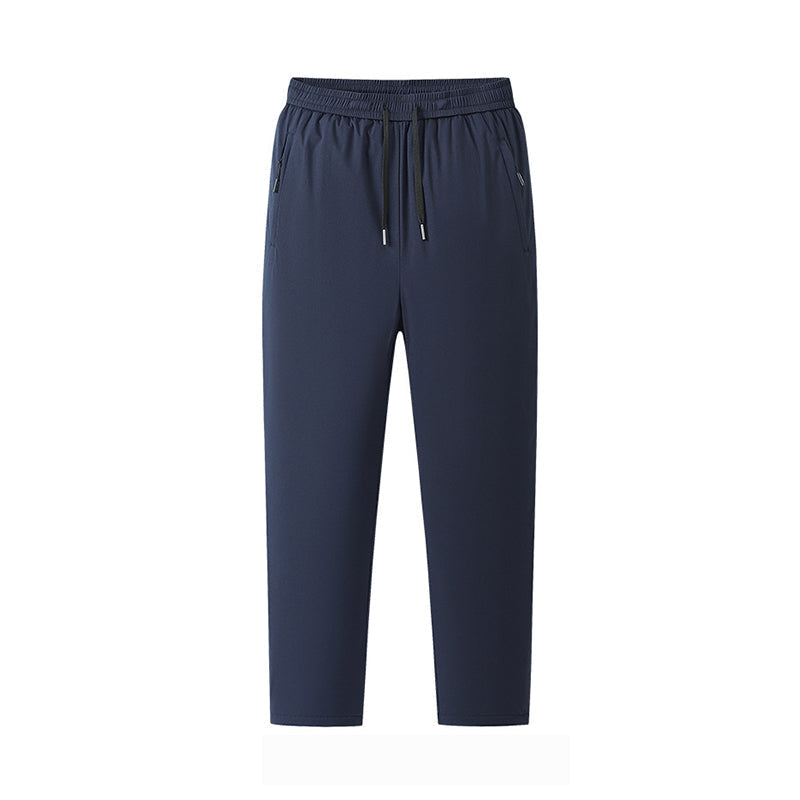 Men's Thickened Warm-Lined Tapered Pants