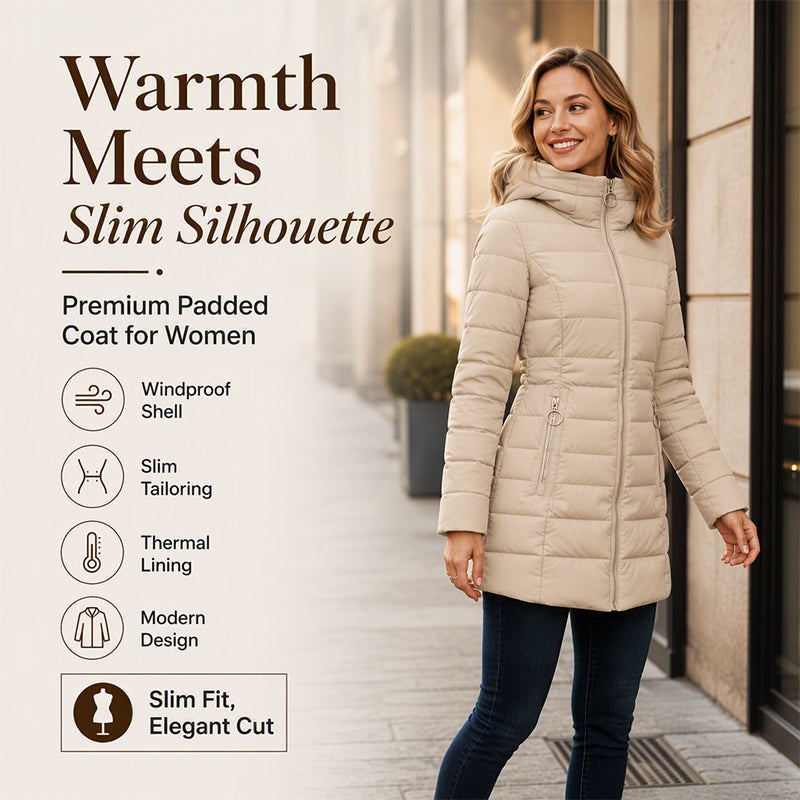 Women's Winter Insulated Hooded Coat