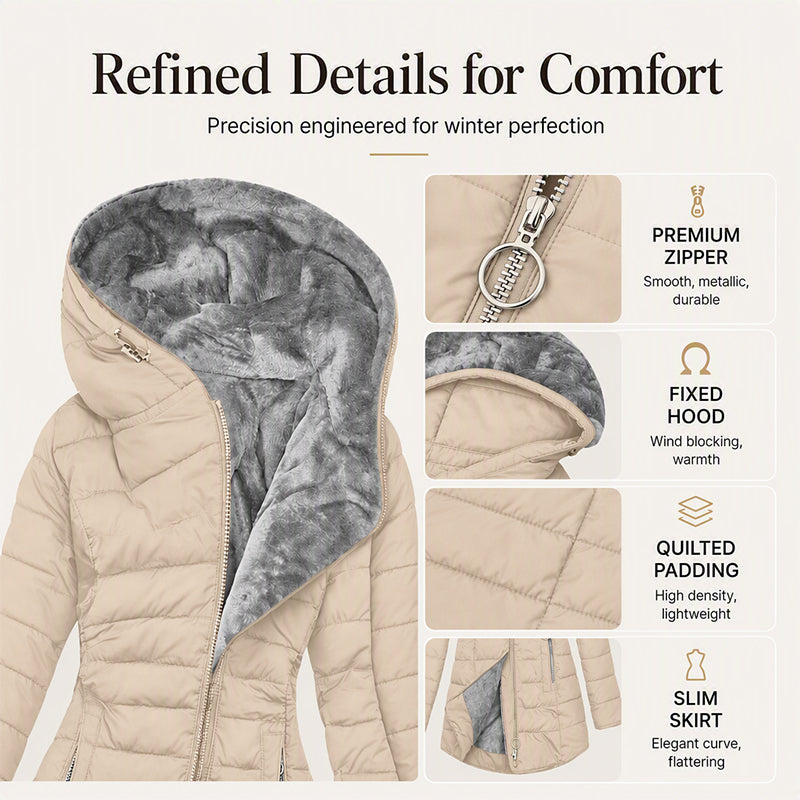 Women's Winter Insulated Hooded Coat