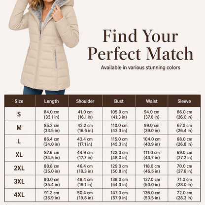 Women's Winter Insulated Hooded Coat