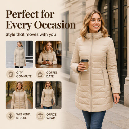 Women's Winter Insulated Hooded Coat