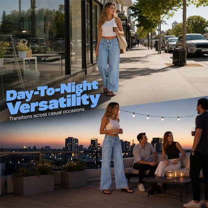 ⌛Limited-Time Offer-Flattering Wide-Leg Jeans