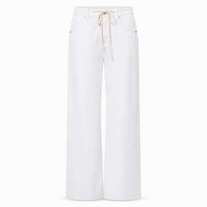 Women's Casual Loose Fit Wide Leg Denim Jeans