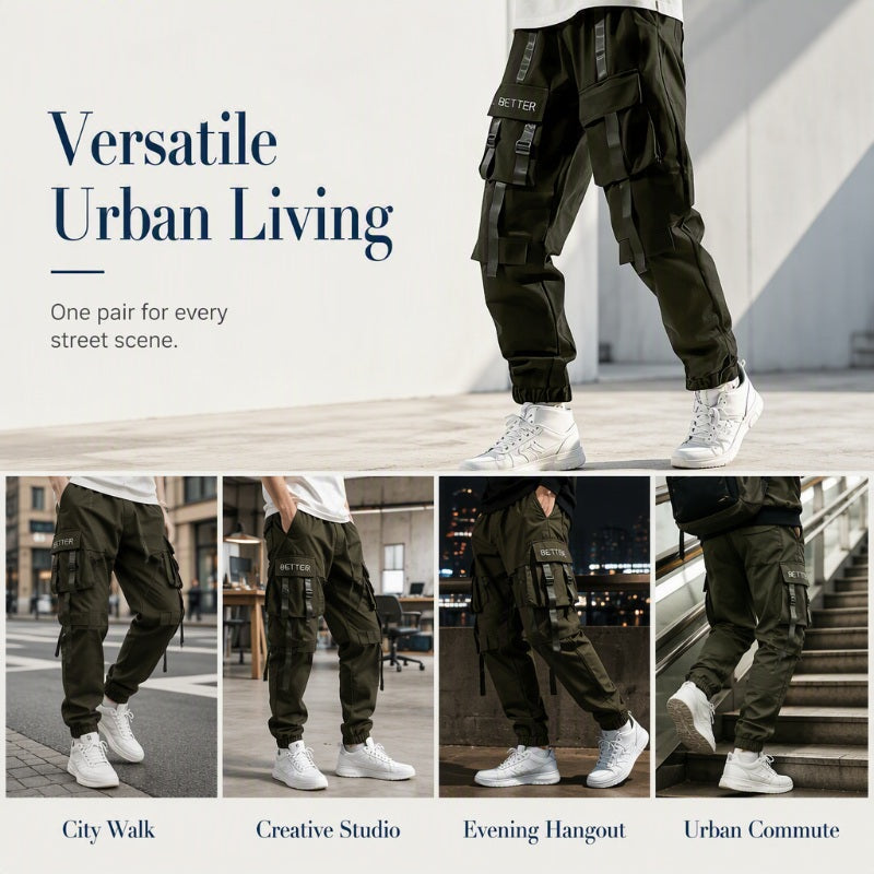 Men's Loose Fit Cargo Pants