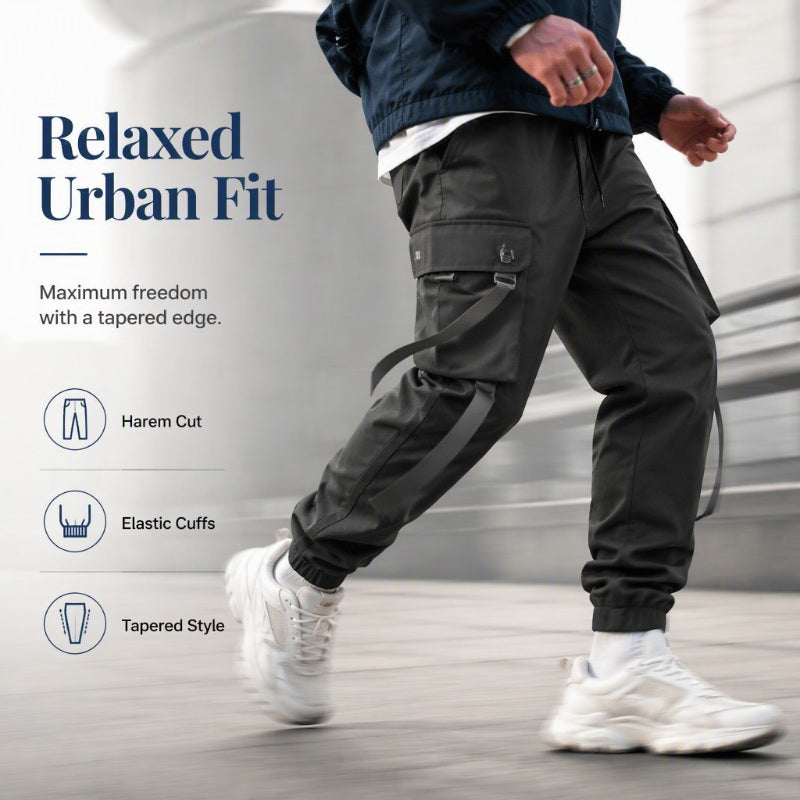 Men's Loose Fit Cargo Pants