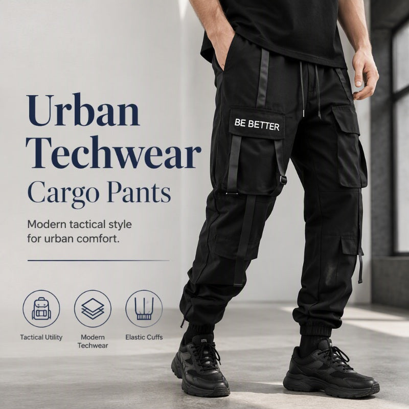 Men's Loose Fit Cargo Pants