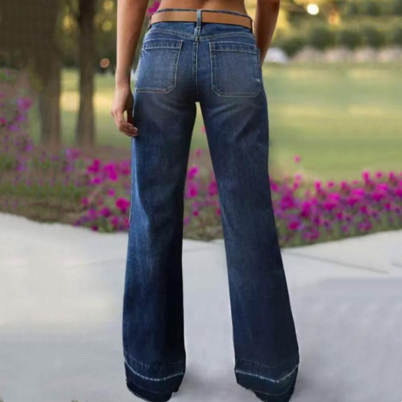 👖✨Bestseller -Women's Retro Flare Jeans with Pockets