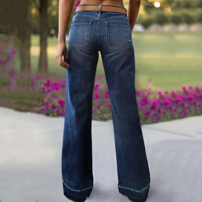 👖✨Bestseller -Women's Retro Flare Jeans with Pockets