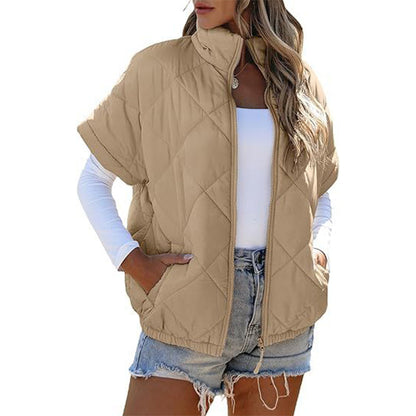 Women's Quilted Padded Warm Vest