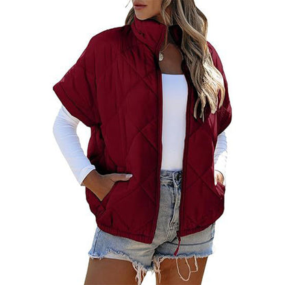 Women's Quilted Padded Warm Vest