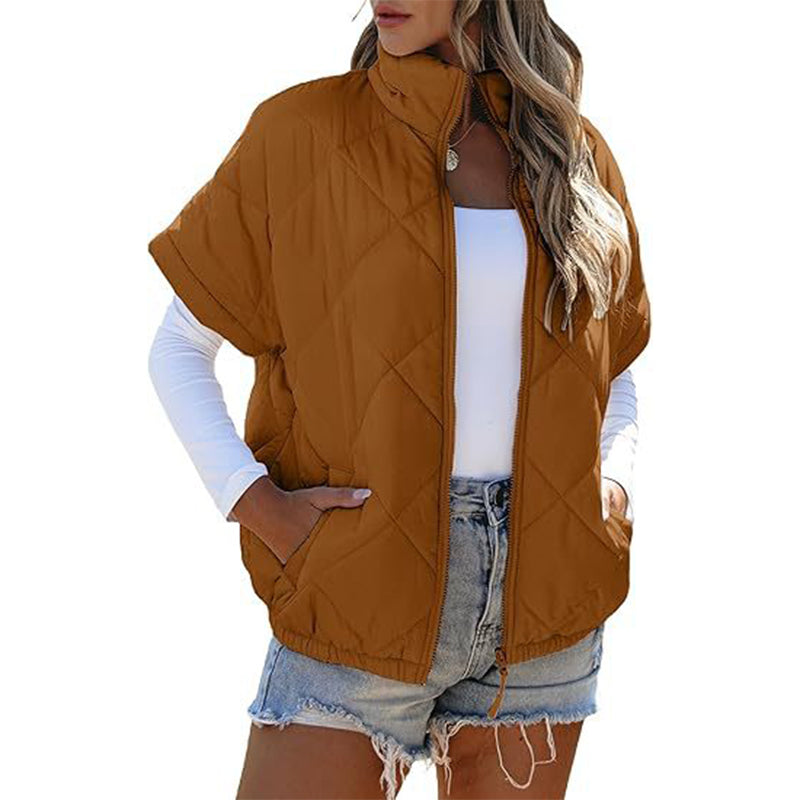 Women's Quilted Padded Warm Vest