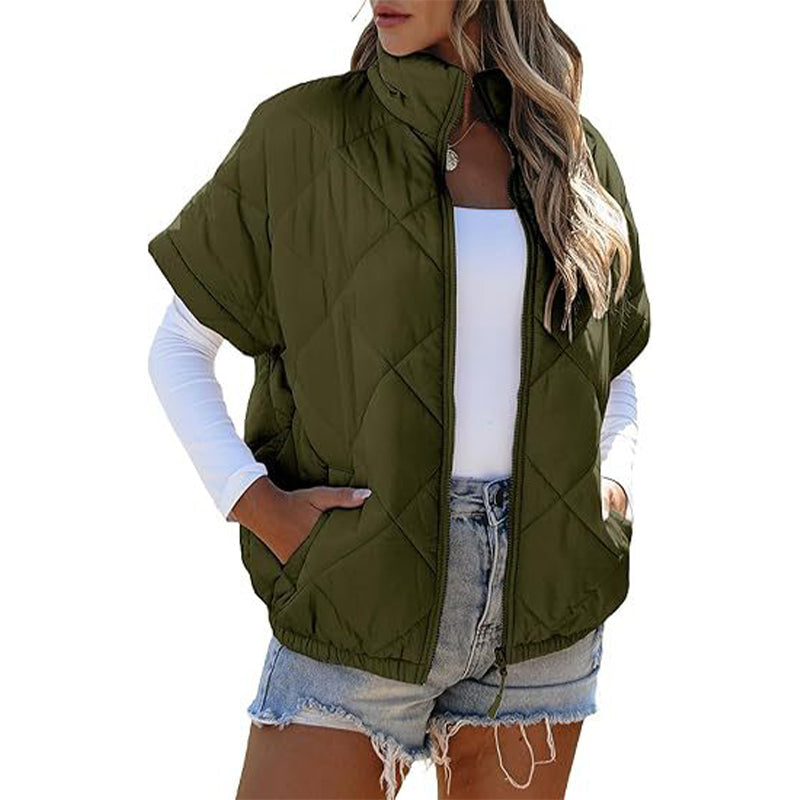 Women's Quilted Padded Warm Vest