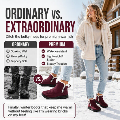 Women's Waterproof Non-Slip Snow Boots