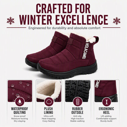 Women's Waterproof Non-Slip Snow Boots