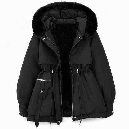 ⚡50% OFF🍁HOT SALE🍁Women's Winter Faux Fur Padded Parka