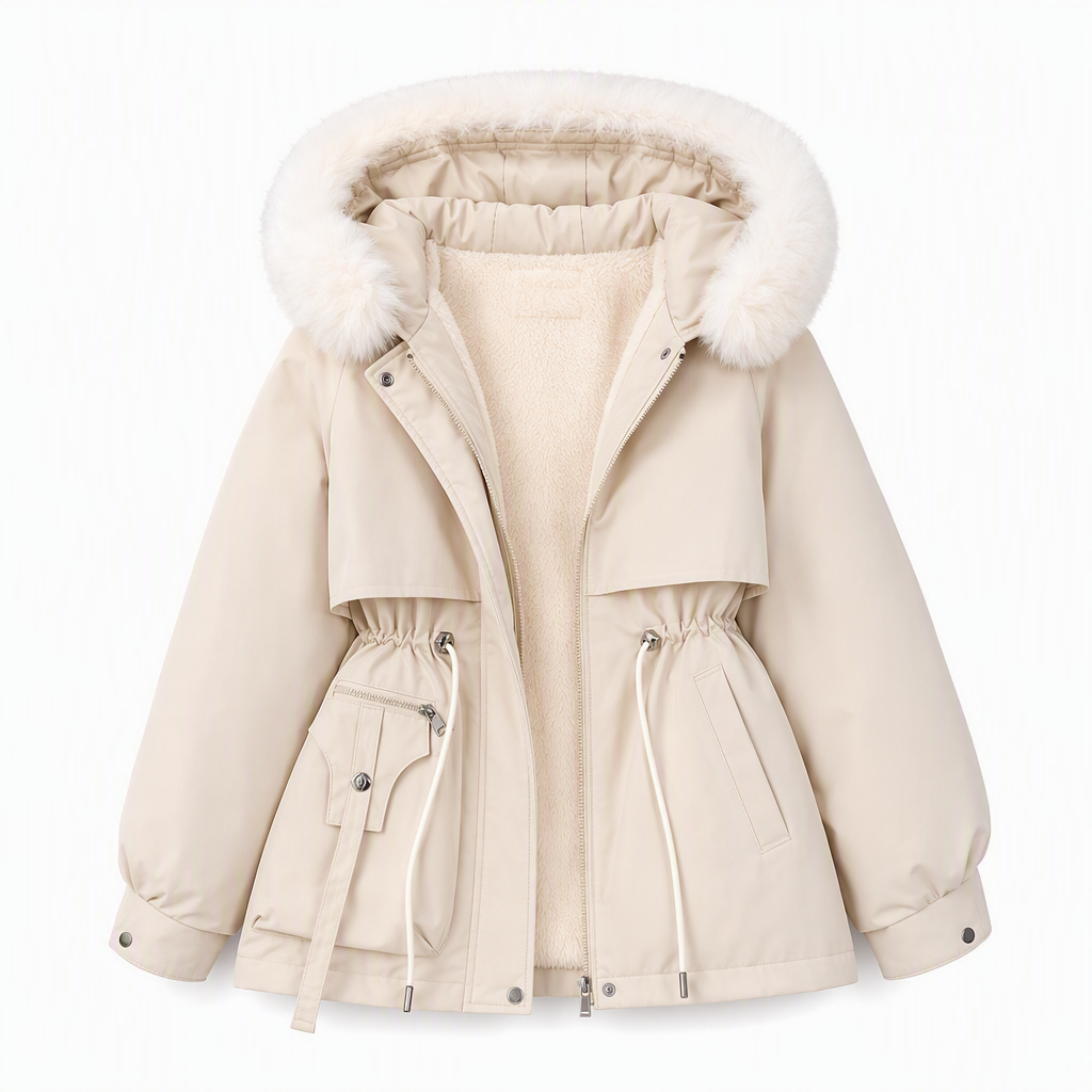 ⚡50% OFF🍁HOT SALE🍁Women's Winter Faux Fur Padded Parka