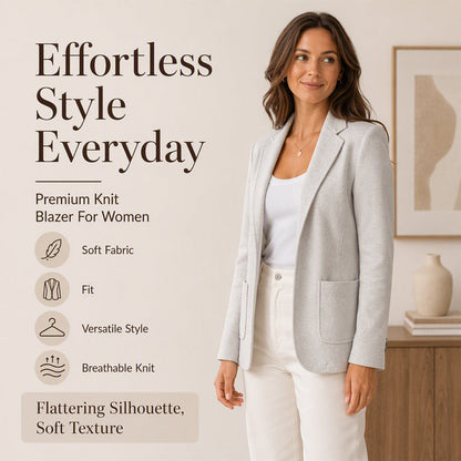 Women's Casual Open Front Blazer