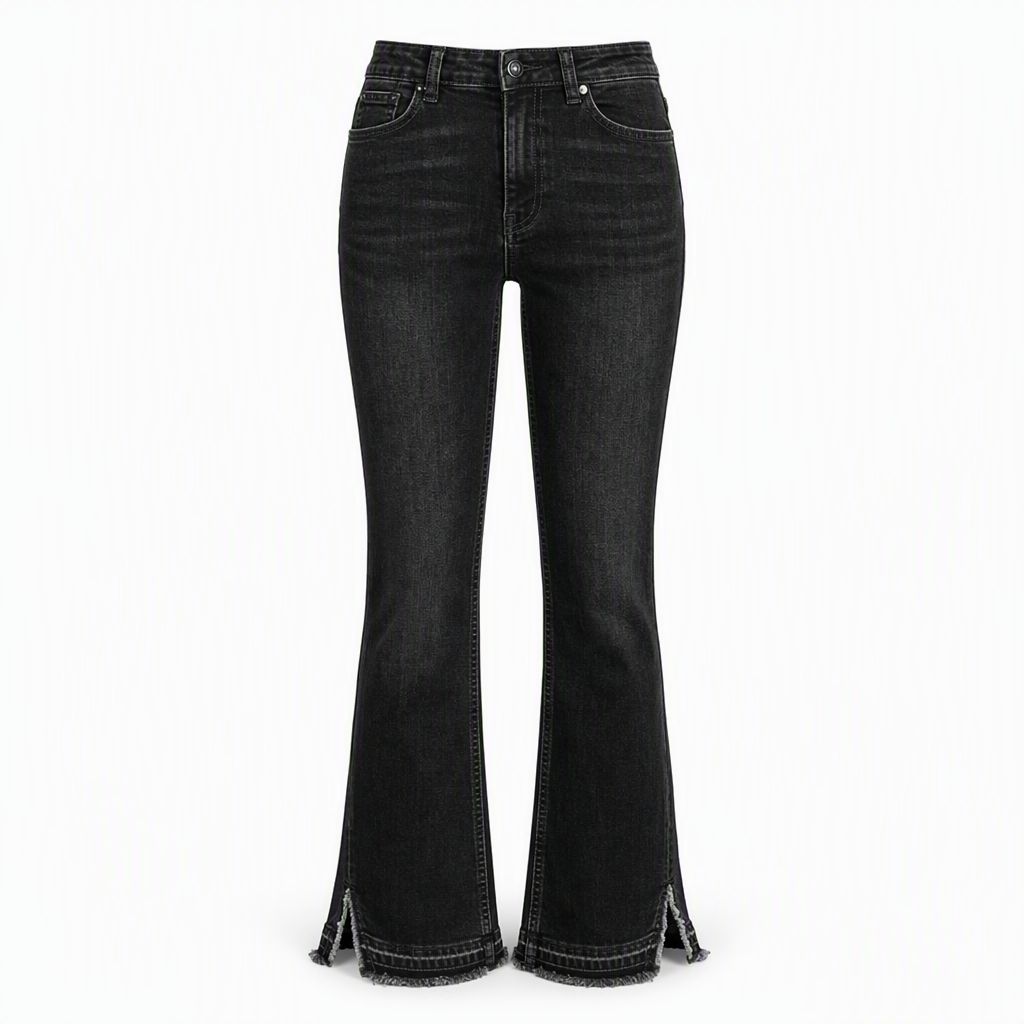 Women's High Waisted Retro Flare Denim Jeans