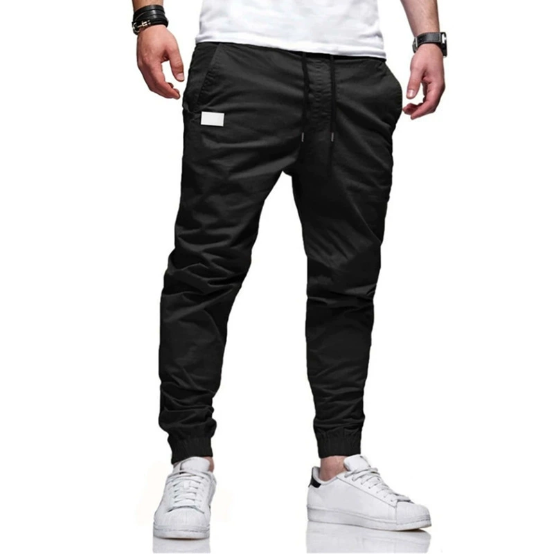 Men's Slim Fit Casual Drawstring Pants