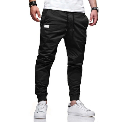 Men's Slim Fit Casual Drawstring Pants