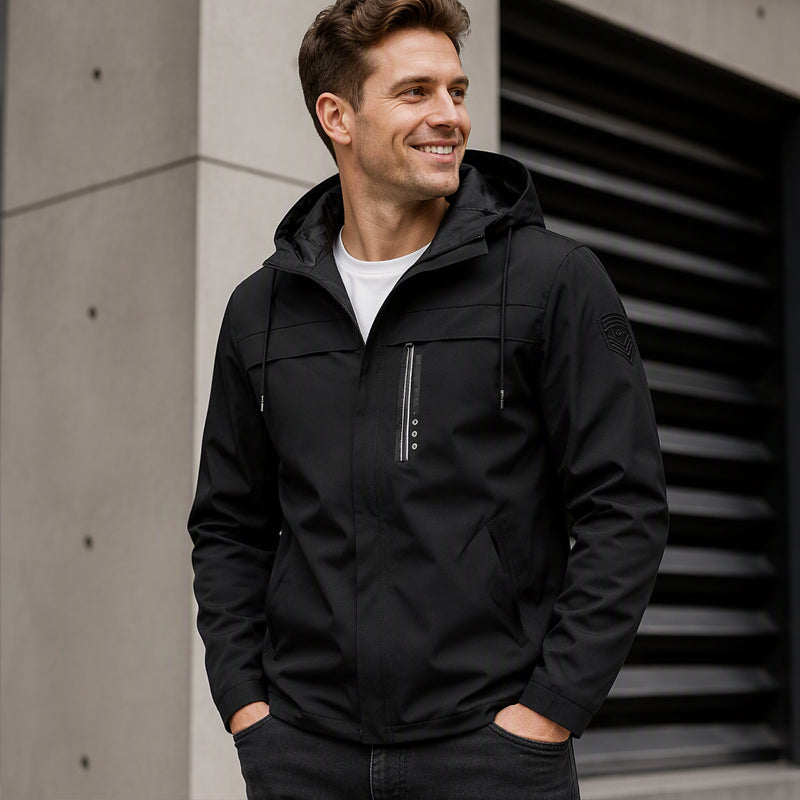 🧥 Weather-Ready Hooded Jacket - Easy City-to-outdoor Styling